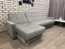Диван Белиз с оттоманкой с подлокотниками Veluta LUX 52