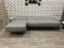 Диван Белиз с оттоманкой с подлокотниками Veluta LUX 52