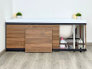 Экран под ванну МДФ Rita Black 1500 мм дуб