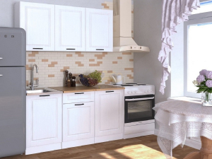 Кухонный гарнитур 4 Белый Вегас 1500 мм