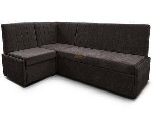 Угловой диван Призма Страйп со спальным местом вивальди 10