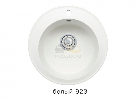 Мойка кварцевая Tolero R-108 Белый 923